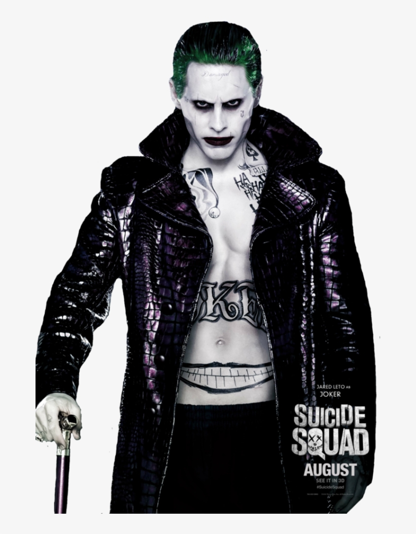 Joker Suicidca Squad Png - Joker Png Suicide Squad, transparent png #9325897
