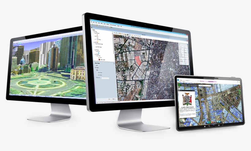 Work More Efficiently With Our Geospatial Solutions - Computer Monitor, transparent png #9326442