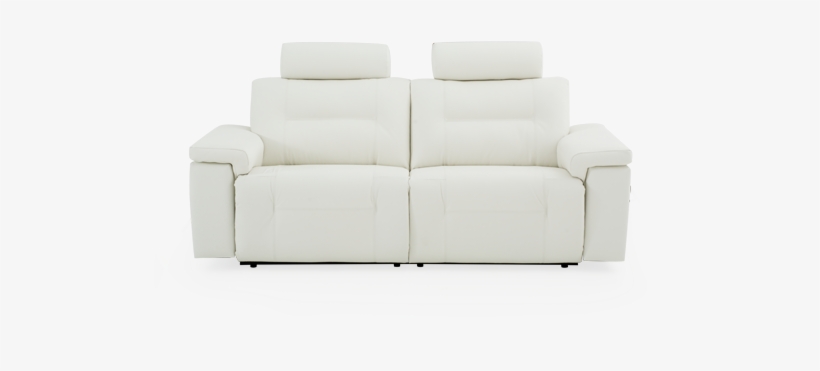 Image For Elran Reclining Electric Sofa With Genuine - Studio Couch, transparent png #9326617