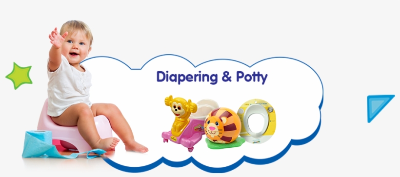 1st Step Diapering & Potty Training Products - Cartoon, transparent png #9326897