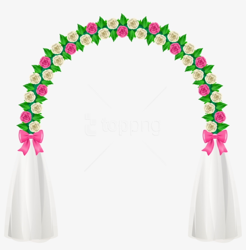 Free Png Download Wedding Arch Clipart Png Photo Png - Wedding Arch Vector, transparent png #9327117
