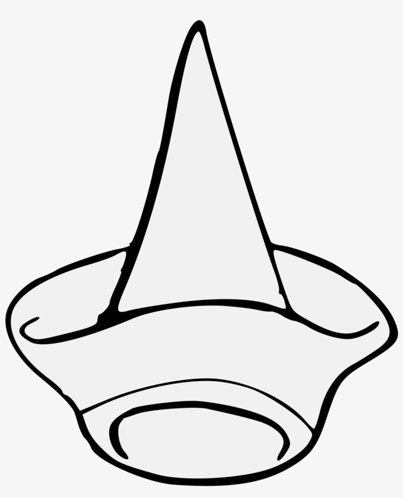 Cone Clipart Traceable - Line Art, transparent png #9327410