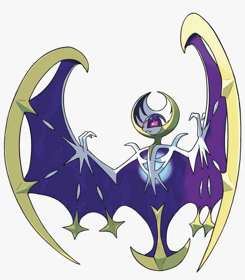 It's Super Effective - Pokemon Lunala, transparent png #9327520