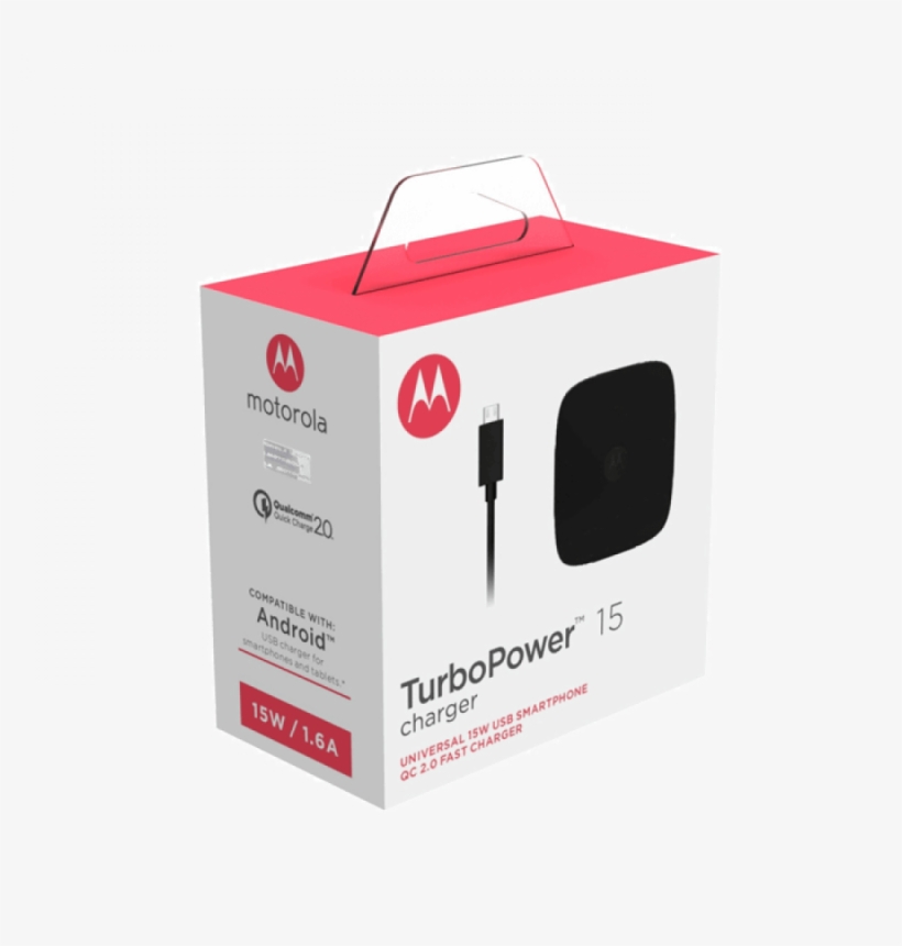 Motorola Turbopower 15 Mobile Wall Charger Micro-usb - Motorola, transparent png #9327574