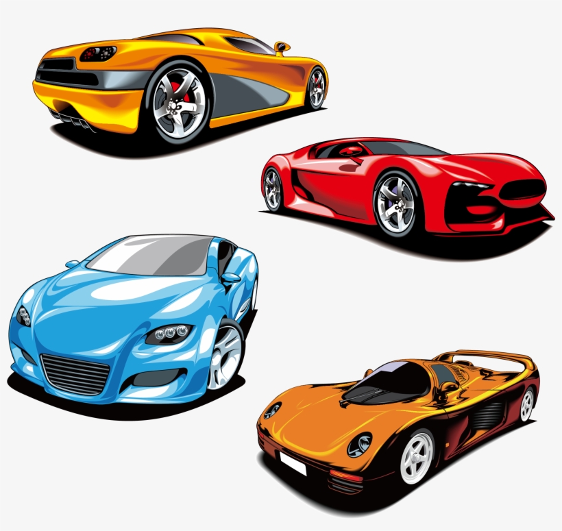 Race Car Clipart Lamborghini Car - Sports Car, transparent png #9328296