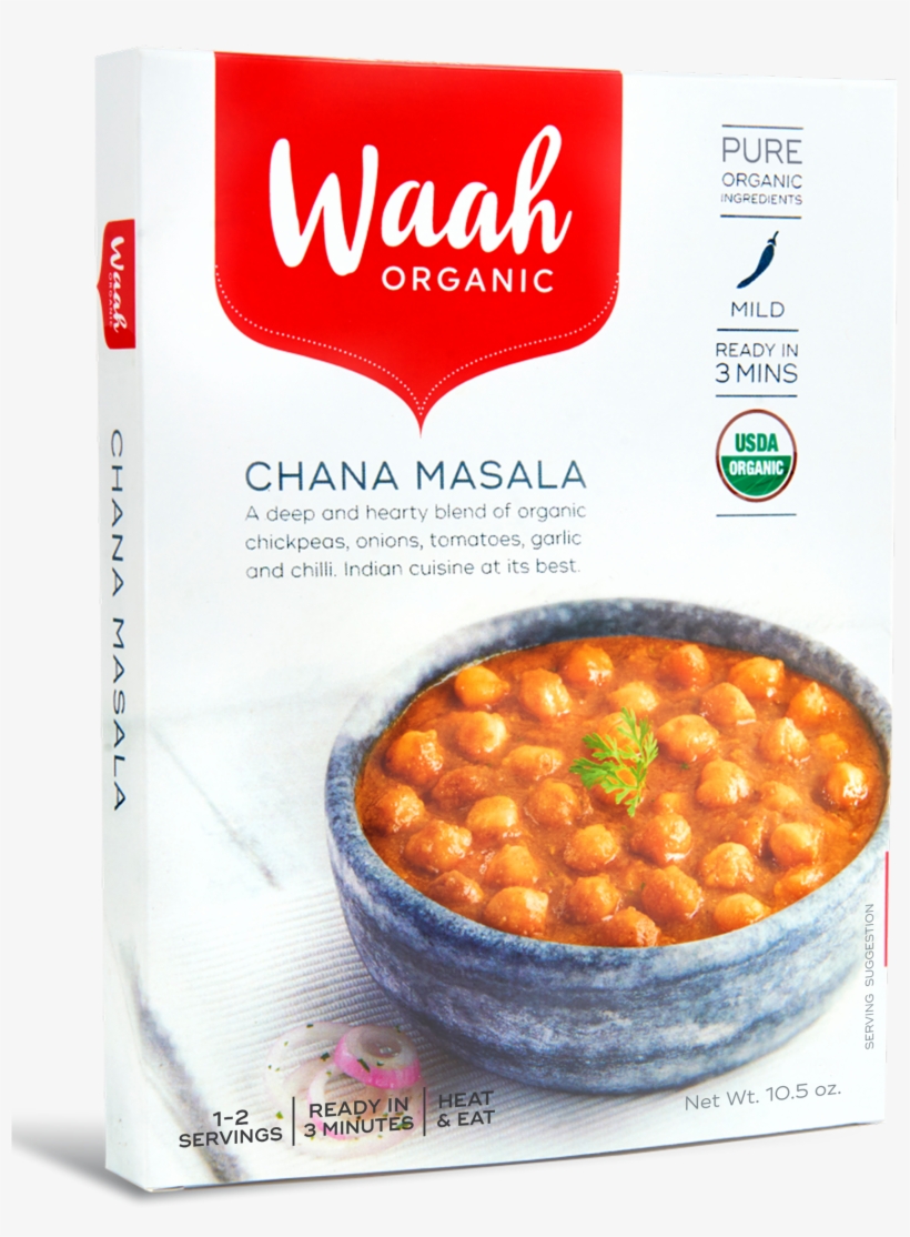 Mild Chana Masala - Organic Certification, transparent png #9328396