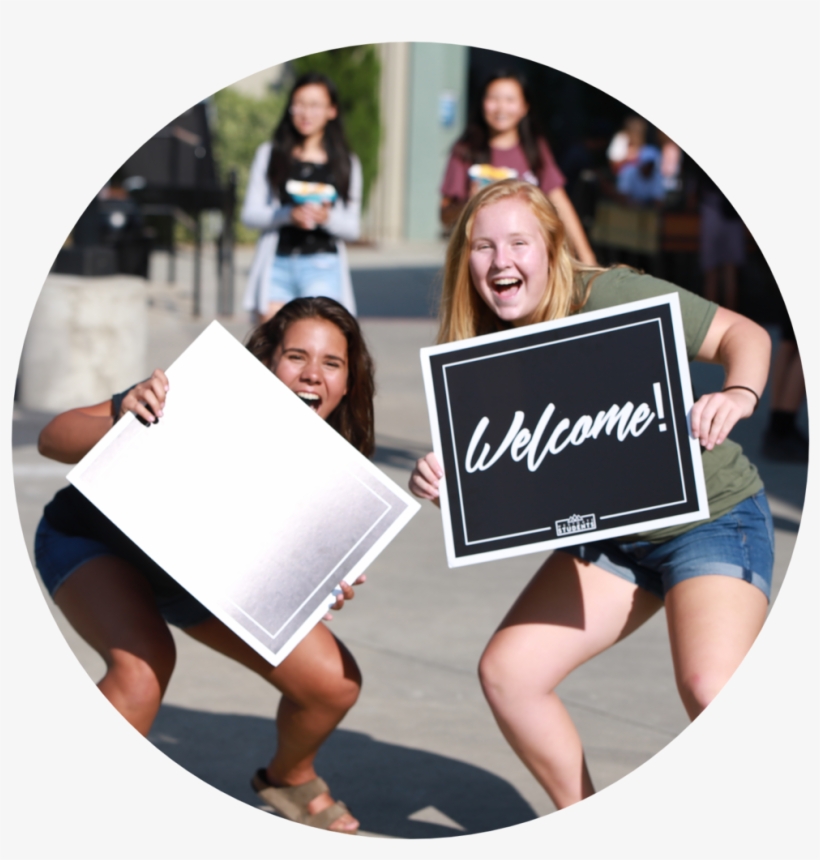 Students Circle Web - Wall Clock, transparent png #9329030