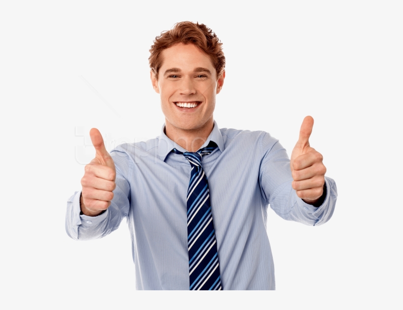Free Png Download Men Pointing Thumbs Up Png Images - Man With Thumbs Up Png, transparent png #9329453