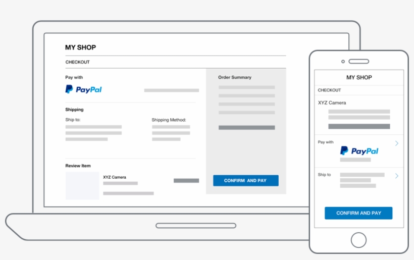 Next - Paypal, transparent png #9329456