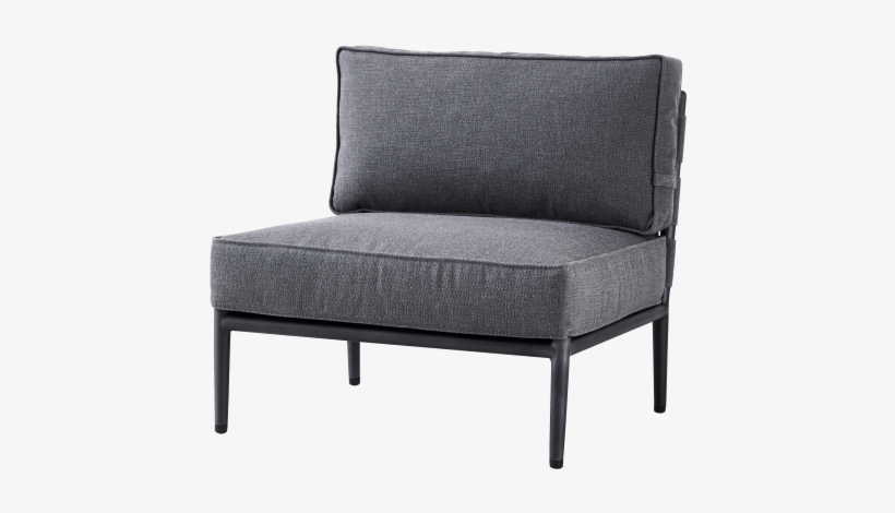Conic Single Seater Sofa Module - Cane Line Conic Single Seater Module, transparent png #9329578
