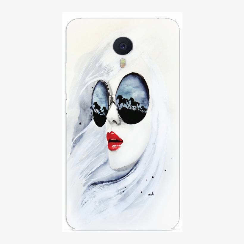 Printmono Meizu M3 Note Wild Horses 3d Designer Printed - Mobile Phone, transparent png #9329672
