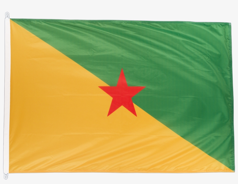 French Guiana Flag Pro 100 X 150 Cm - La Guyane Française Drapeau, transparent png #9330096