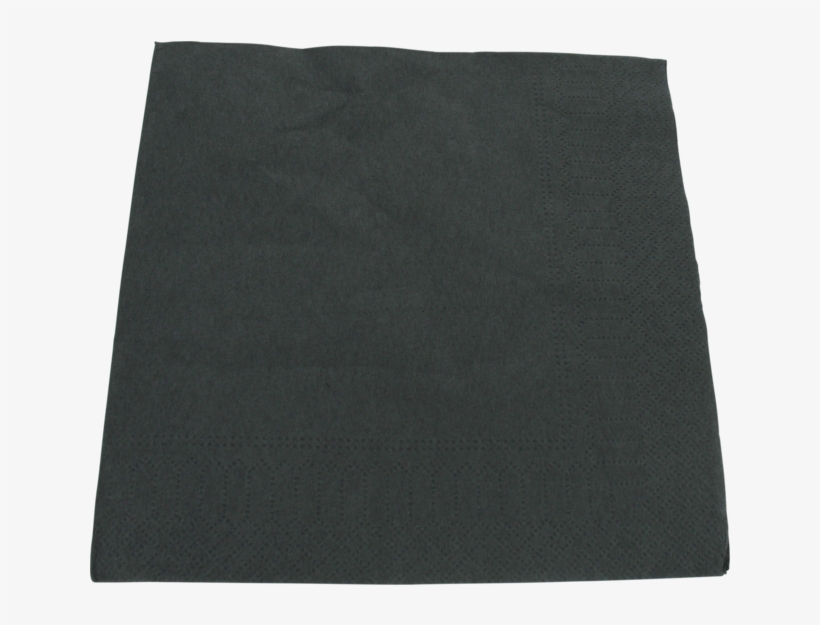 Napkin, Paper, 2-ply, 33x33cm, Grey - Placemat, transparent png #9330135