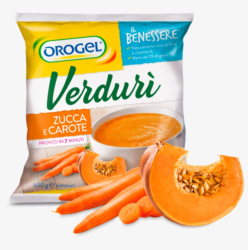 Verdurì With Pumpkin And Carrot - Vellutata Orogel, transparent png #9330293