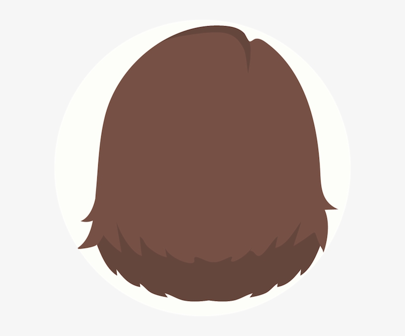 Extensions / Wigs - Chocolate, transparent png #9330517