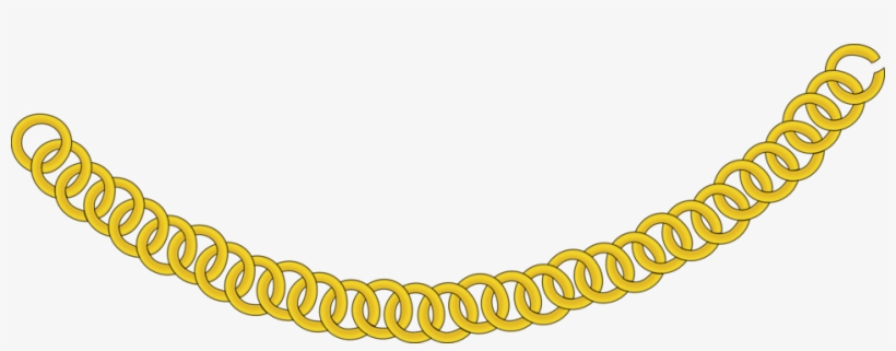 Gold Chain - Gold Chain Clipart, transparent png #9331038