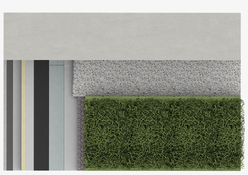 Green Roof Canopia Expert Insulation Stormwater Retention - Concrete, transparent png #9331545