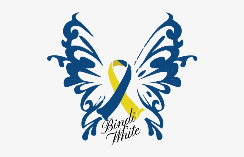 Artboard 1 - Down Syndrome Butterfly Logo - Free Transparent PNG ...