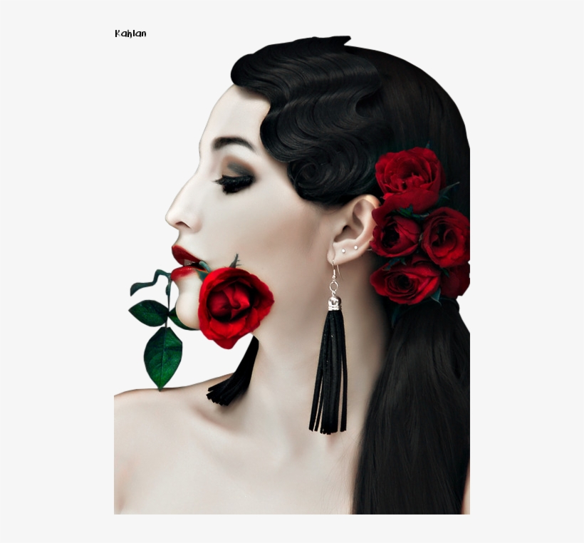 Női Png Képek-2 - Garden Roses, transparent png #9332003