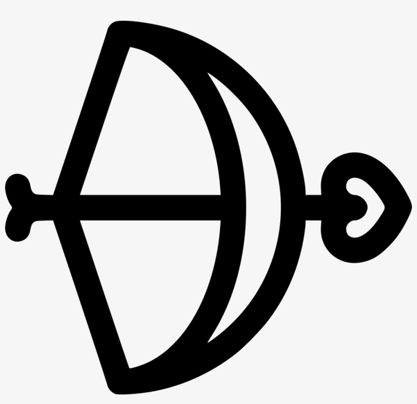 Arrow And Bow Comments, transparent png #9332604