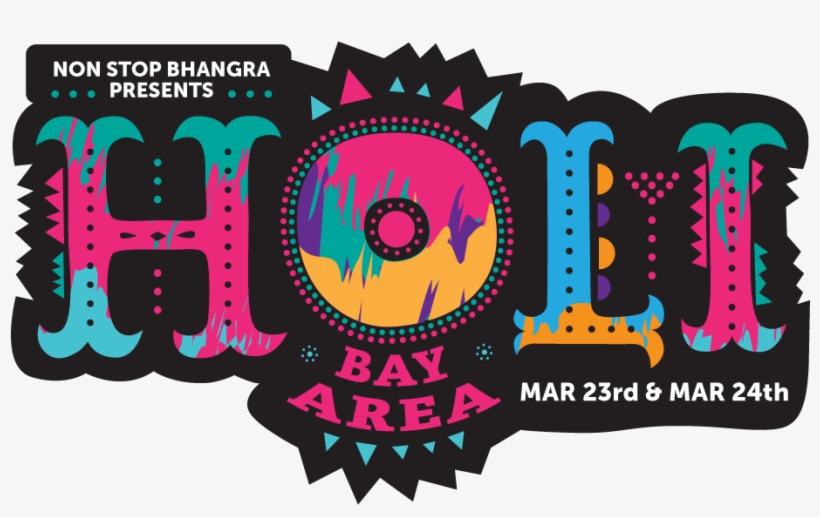 Holi Bay Area Branding 2 Days - Graphic Design, transparent png #9333416
