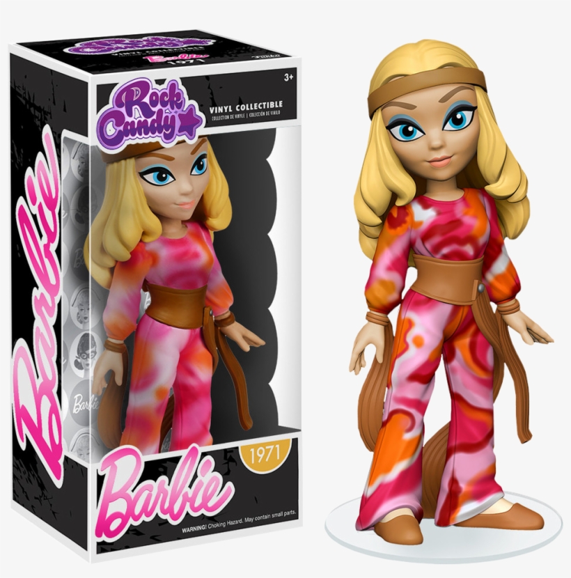 1984 Hippie Barbie Rock Candy 5” Vinyl Figure - Rock Candy Funko Barbie, transparent png #9333507