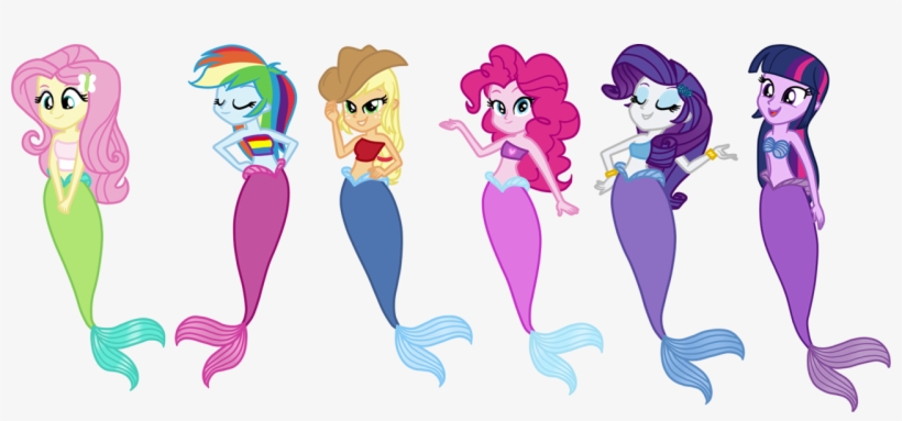 Black And White Download Applejack Artist Luchita Bandeau - Mlp Mane 6 Sirens, transparent png #9334003