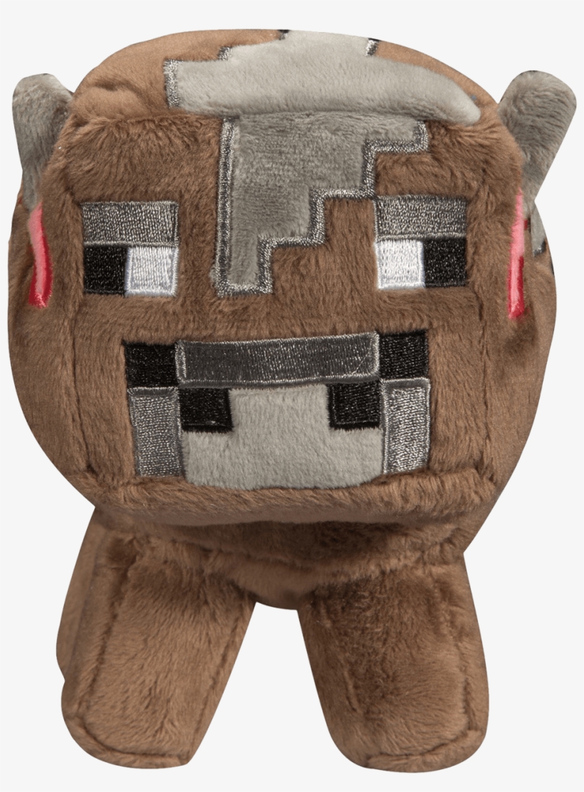 5'' Baby Cow Plush - Minecraft Cow Toy, transparent png #9334080