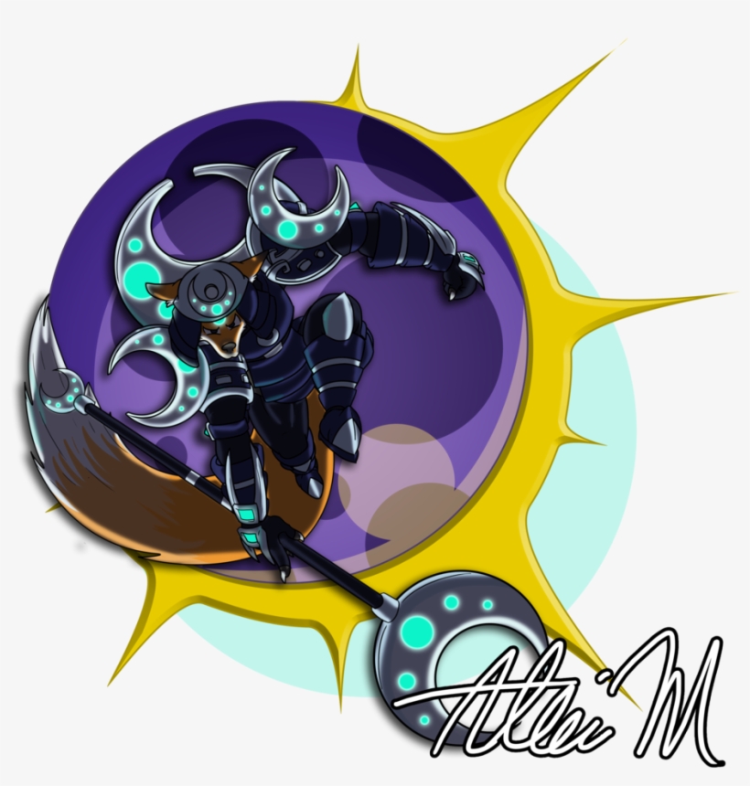 #trove/art Skythevirus Uploaded Defender Of The Eclipse - Graphic Design, transparent png #9334386