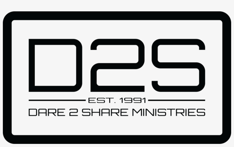 Dare 2 Share Logo - Black-and-white, transparent png #9334686