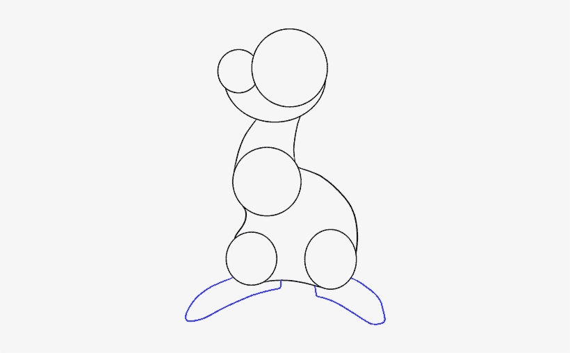 How To Draw Baby Dragon - Line Art, transparent png #9334819
