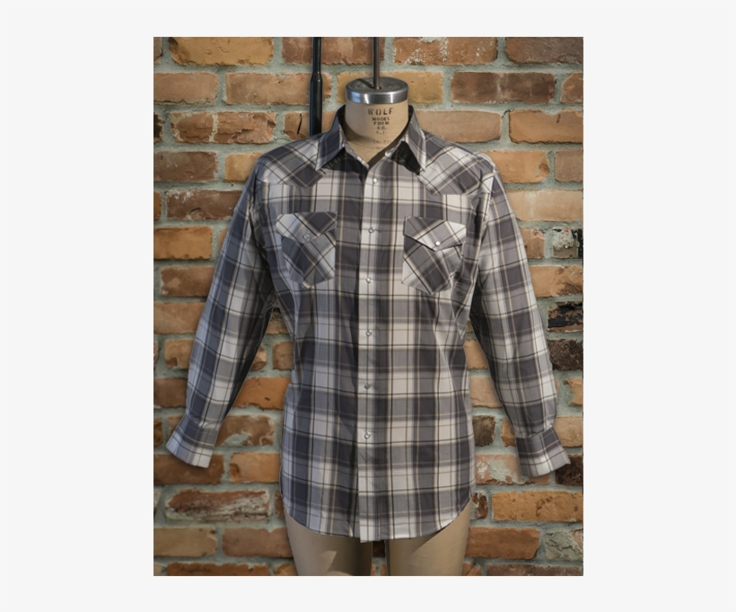 Men's Long Sleeve Plaid Shirt • I30d02r-35 - Plaid, transparent png #9334938