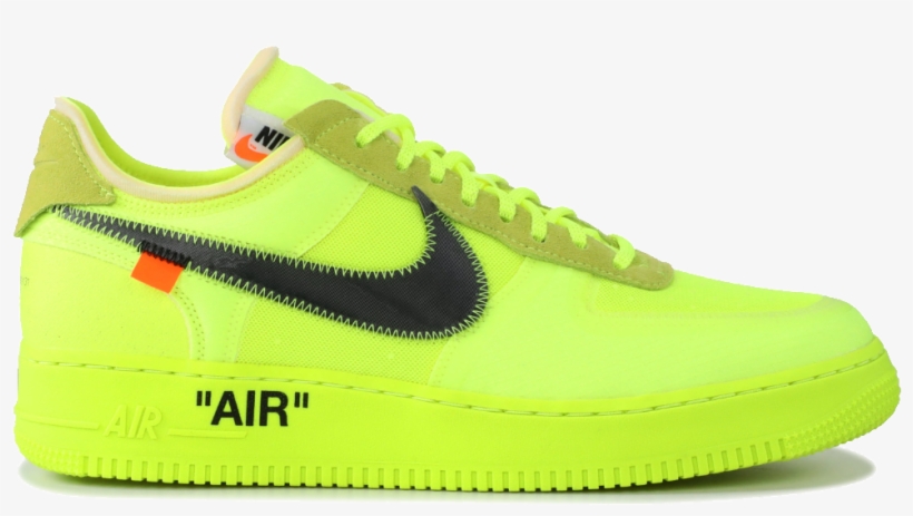 Nike Air Force Off White, transparent png #9335214