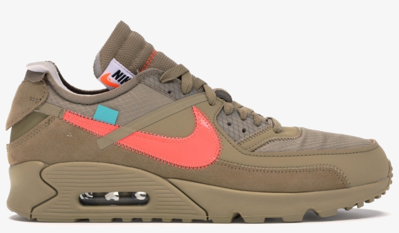 Nike Air Max 90 Off White, transparent png #9335456