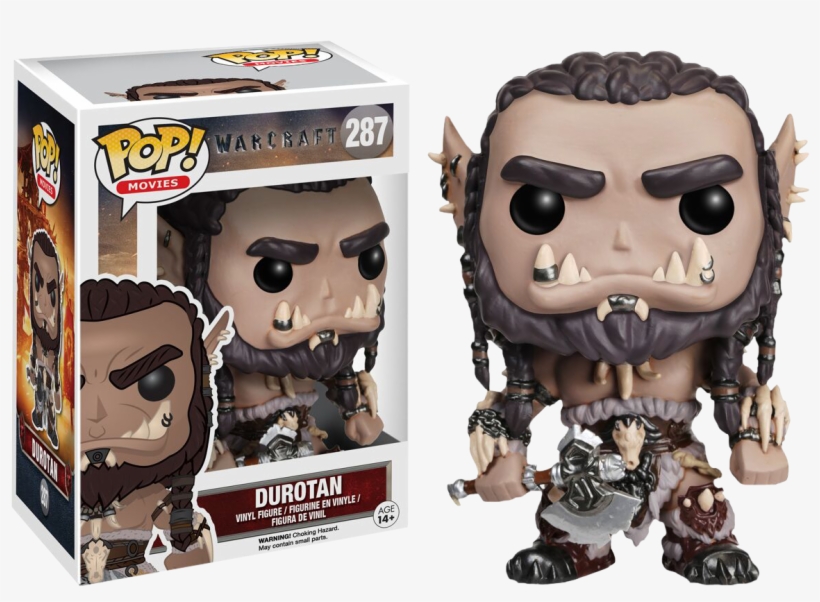 Durotan Pop Vinyl Figure - Funko Pop Durotan, transparent png #9335492