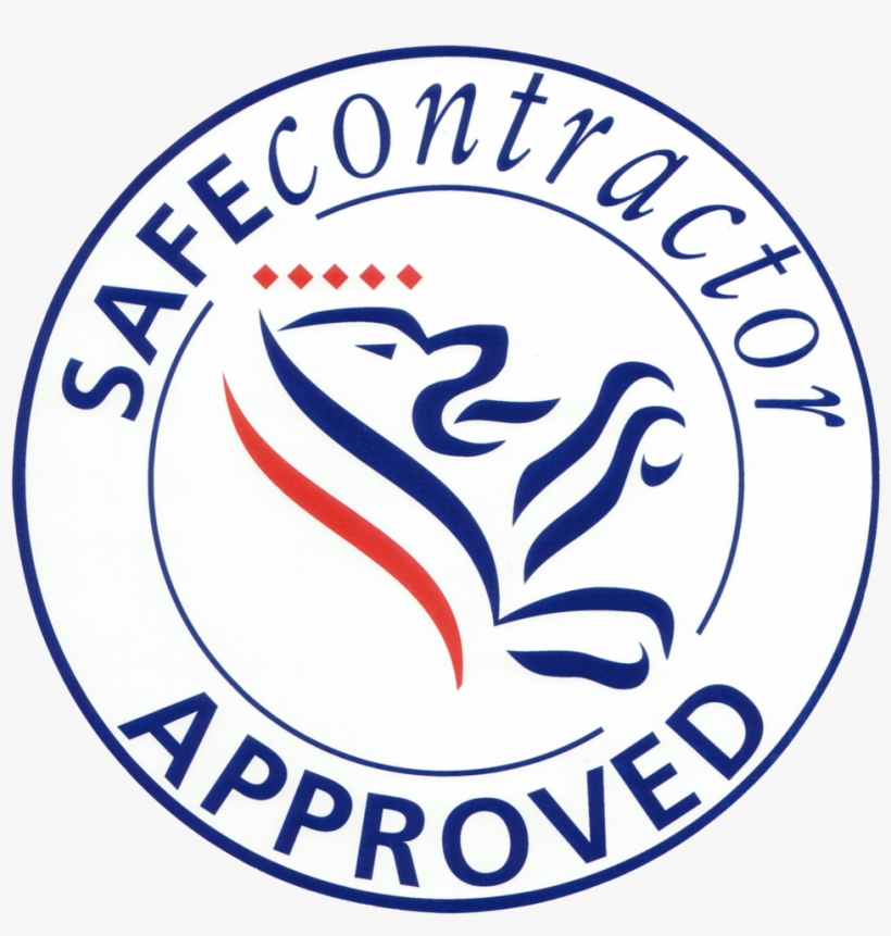 Safe Contractor - Safe Contractor Approved Black, transparent png #9335639
