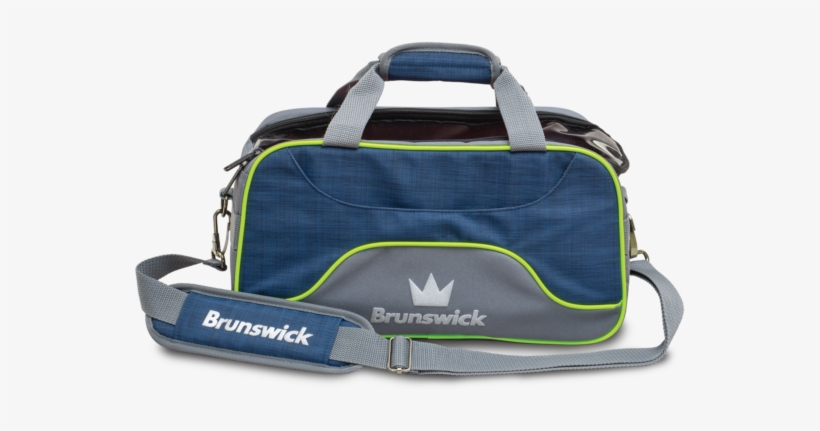 59 Bs2403 018 Crown Deluxe Double Tote Navy Lime 1600x1600 - Tote Bag, transparent png #9335978