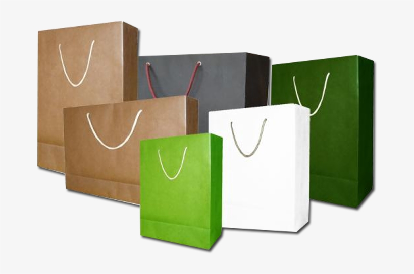 Paper Carry Bags - Paper Bag, transparent png #9336174