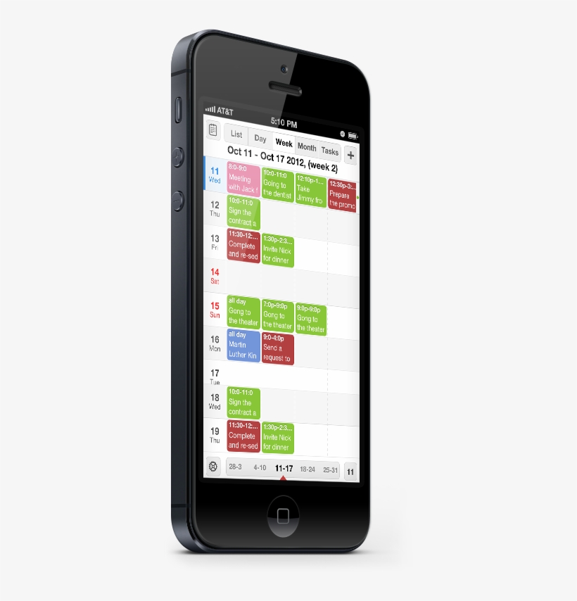 An Indispensable Calendars App Hits The Appstore - Smartphone, transparent png #9336564