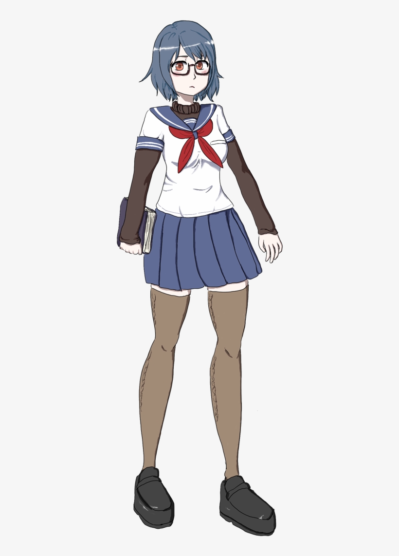 Okay I Tried To Redesign Kuu Dere To Fit The Look Of - Yandere Simulator Rival Redesign, transparent png #9337075