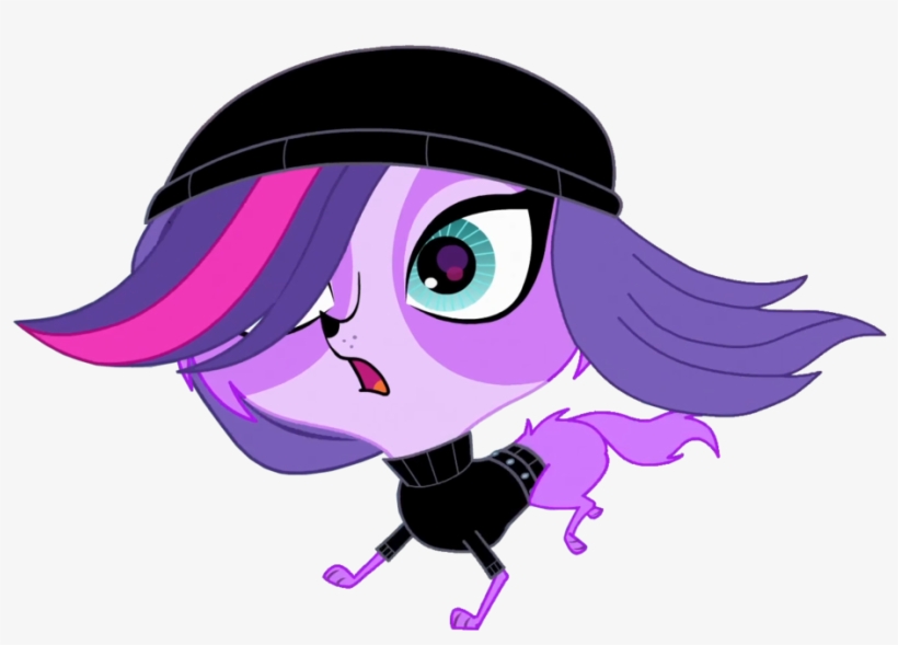 Lps Zoe Running In Spy Suit Vector By Emilynevla - Littlest Pet Shop Running, transparent png #9337152