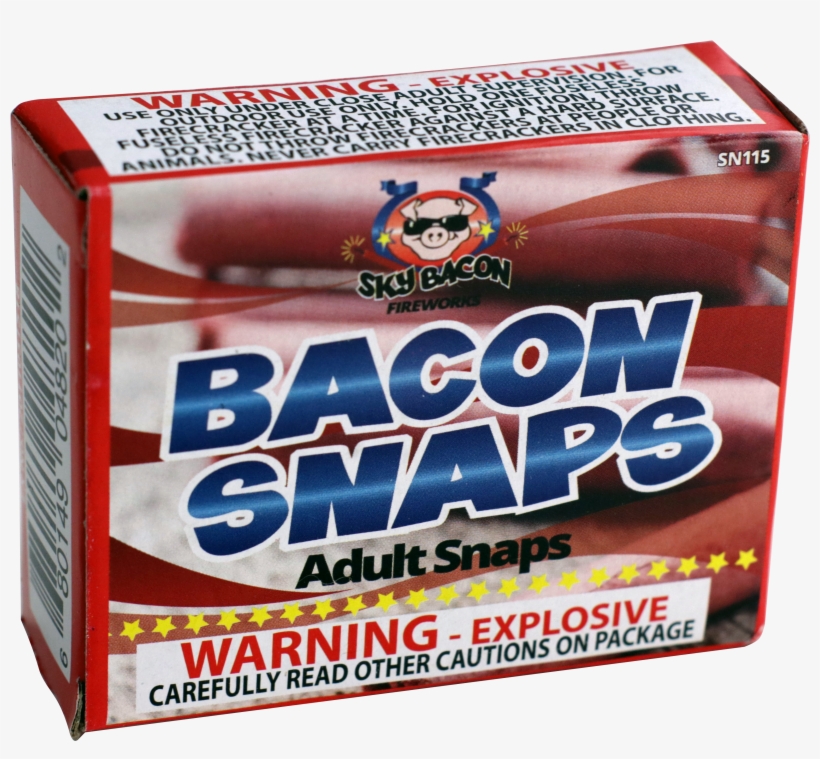 Fireworks Video Of Bacon Snaps - Box, transparent png #9337473
