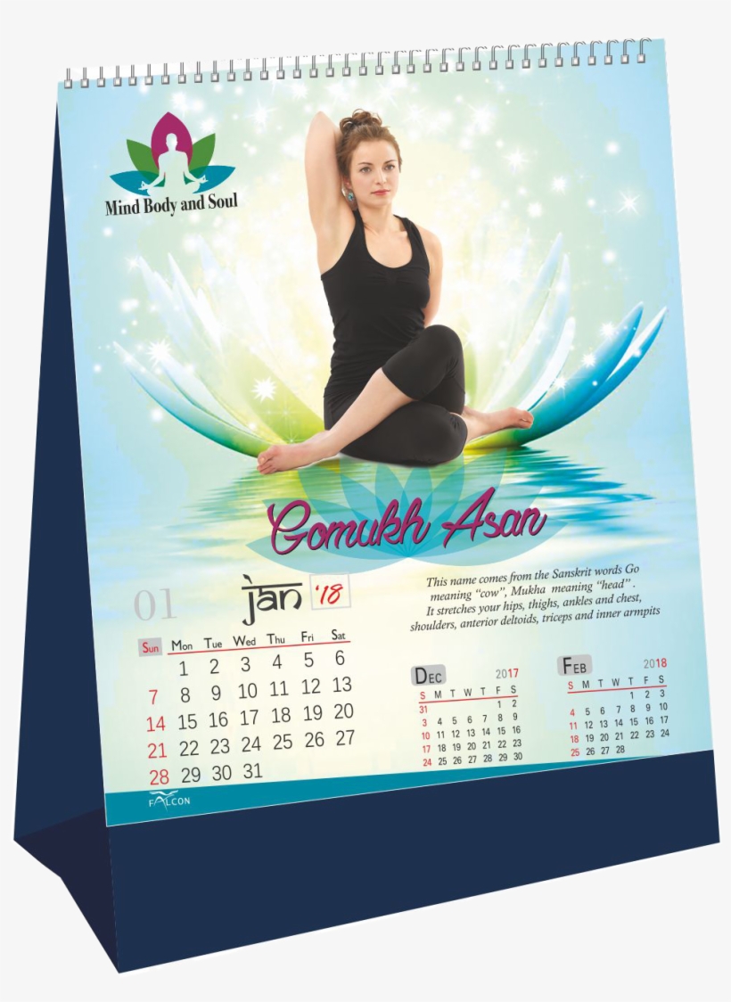 2018 Table Calendars - Flyer, transparent png #9337696
