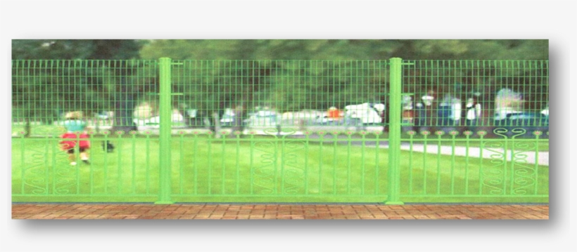 Fence For Park - Fence, transparent png #9337756