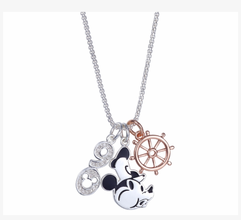 Buy 1 Disney Women's Clear Crystal Pure Silver Over - Locket, transparent png #9337961