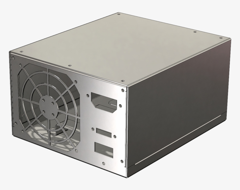 Sheet Metal Electronics Enclosure, transparent png #9338213
