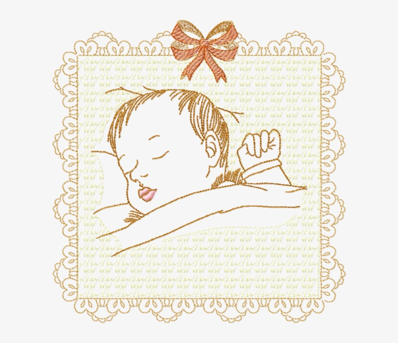 Babies Line Work And Blocks 10 Machine Embroidery Designs, transparent png #9338311
