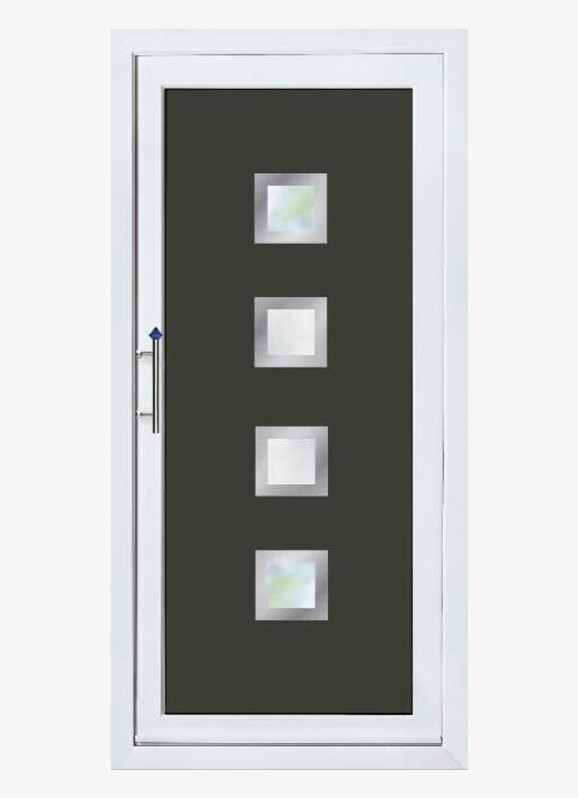 Upvc Double Glazed Door Types - Home Door, transparent png #9338520