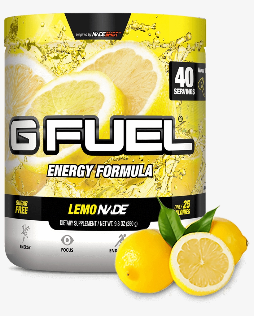 G Fuel Lemonade Tub, transparent png #9339618