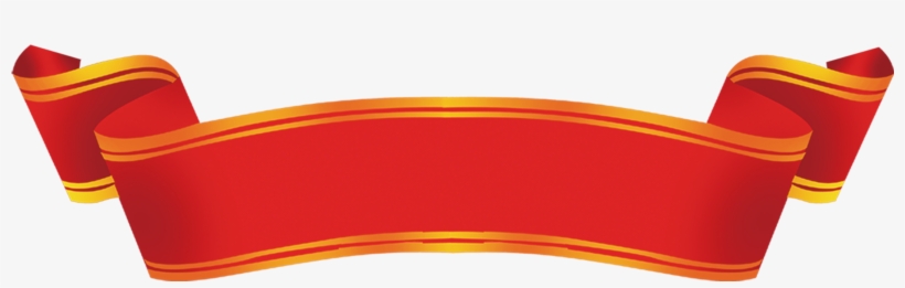 3860 X 1667 14 - Scroll Red Banner Png, transparent png #9339696